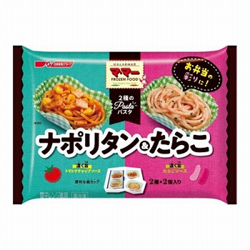 冷凍 日清フーズ マ マー ２種のパスタ ナポリタン たらこ ４個 イオン山形南店 ネットスーパー