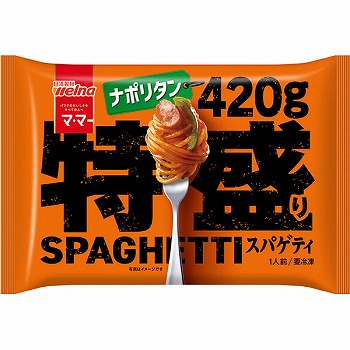 冷凍】日清製粉ウェルナ 特盛りスパゲティ ナポリタン 420g