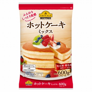 トップバリュ ホットケーキミックス ２００ｇ ３袋 イオン仙台中山店 ネットスーパー