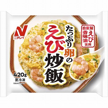 冷凍】ニチレイフーズ たっぷり卵のえび炒飯 420g | イオン富谷店