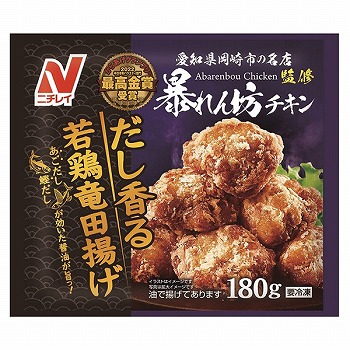 冷凍】ニチレイフーズ 暴れん坊チキン監修 だし香る若鶏竜田揚げ １８０ｇ イオン福島店 ネットスーパー