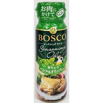 日清オイリオグループ ＢＯＳＣＯ シーズニングオイル 華やかなバジル＆オリーブオイル ９０ｇ イオン一関店 ネットスーパー