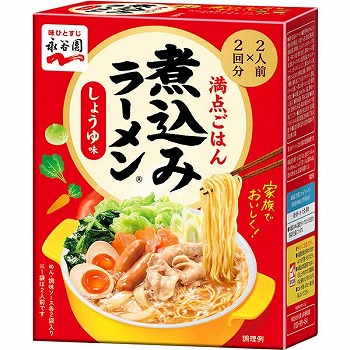 永谷園 煮込みラーメン しょうゆ味 2人前×2回分 | イオンスタイル