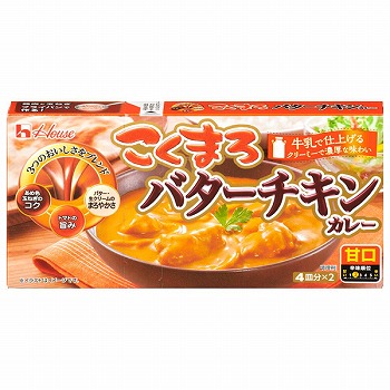 ハウス食品 こくまろ バターチキンカレー 甘口 １４８ｇ | イオン仙台