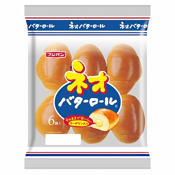 フジパン ネオバターロール 6個入 | イオン一関店 - ネットスーパー