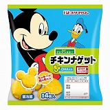 ♡yammy『純プラチナ』ミッキー&フレンズ【オマケ付き】 プリマハム ミッキー ミニチキンナゲット 64g 4個入 | イオン仙台
