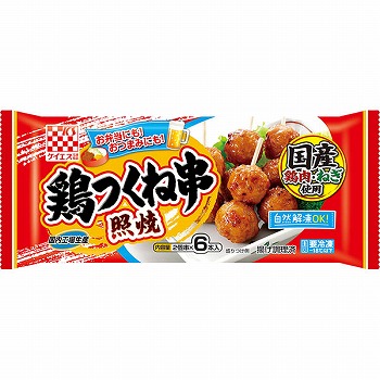 冷凍】ケイエス冷凍食品 国産鶏 鶏つくね串 2個串×6本 | イオン仙台