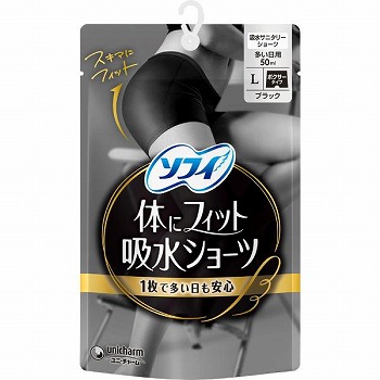 ユニ・チャーム ソフィ 体にフィット吸水ショーツ L 1枚 | イオン