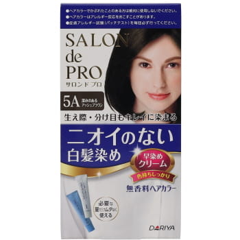 ダリヤ サロンドプロ 無香料ヘアカラー 早染めクリーム ５ａ 深みのあるアッシュブラウン イオン秋田中央店 ネットスーパー