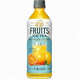 サントリーフーズ 天然水きりっと果実オレンジ＆マンゴー 600ml