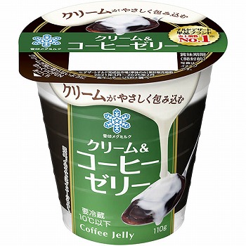 雪印メグミルク まろやかクリーム コーヒーゼリー 110g