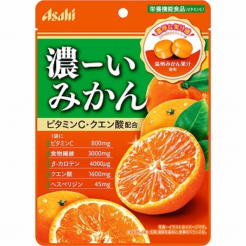 みかん アサヒグループ食品 濃ーいみかん（キャンディー） 84g | イオン