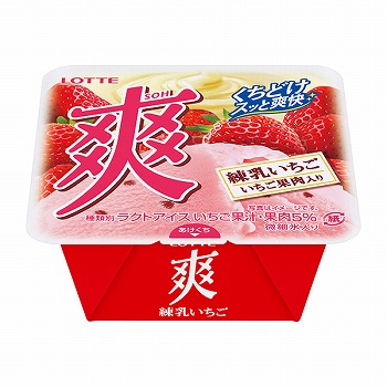 ロッテ 爽 練乳いちご 185ml | イオン山形南店 - ネットスーパー