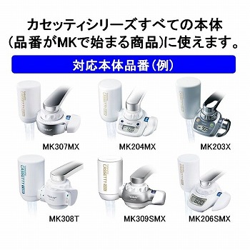 東レ 蛇口直結型浄水器トレビーノ カートリッジ ＭＫＣＳＭＸ２