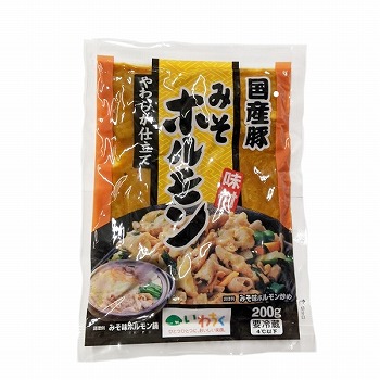 いわちく 豚味付きみそホルモン ２００ｇ イオン盛岡店 ネットスーパー