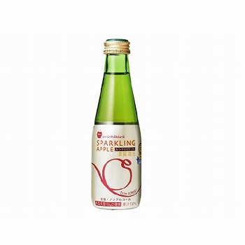シャイニー スパークリングアップルジュース瓶 ２００ｍｌ イオン秋田中央店 ネットスーパー