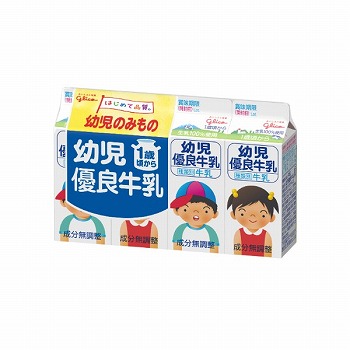 グリコ 幼児優良牛乳 １００ｍｌ ４ イオン山形南店 ネットスーパー