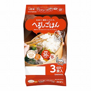 サラヤ へるしごはん ４５０ｇ（３食パック入） イオン一関店 ネットスーパー