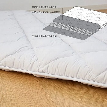 HOME COORDY 軽量 敷ふとん 日本製 100×210