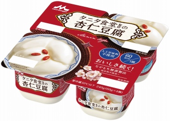 森永乳業 タニタ食堂監修の杏仁豆腐 4個パック 60gx4