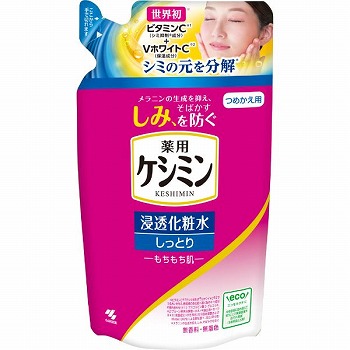 小林製薬 ケシミン浸透化粧水 しっとりもちもち肌 つめかえ用