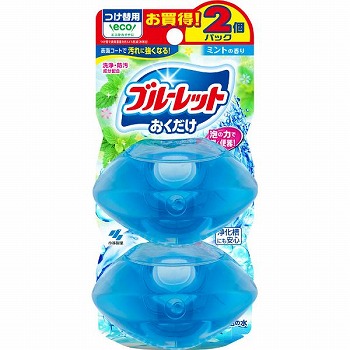 小林製薬 液体ブルーレットおくだけ つけ替用 ミントの香り １４０ｍｌ（７０ｍｌ×２個） イオン盛岡南店 ネットスーパー