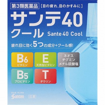第３類医薬品 参天製薬 サンテ４０クール １２ｍｌ イオン秋田中央店 ネットスーパー
