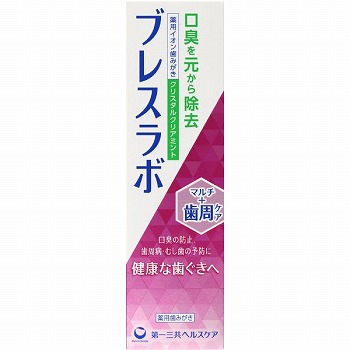 第一三共ヘルスケア ブレスラボ マルチ＋歯周ケア クリアミント ９０ｇ