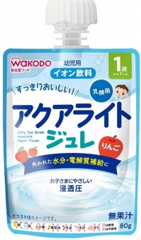 １歳頃 和光堂 １歳からのｍｙジュレドリンク アクアライト りんご ８０ｇ イオン仙台中山店 ネットスーパー
